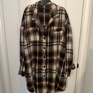5102 - Shacket/Duster - New without tags - Size 20w 
Retail $45 Asking $35